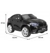 Pojazd BMW X6M 2 os XXL Lakierowany Czarny