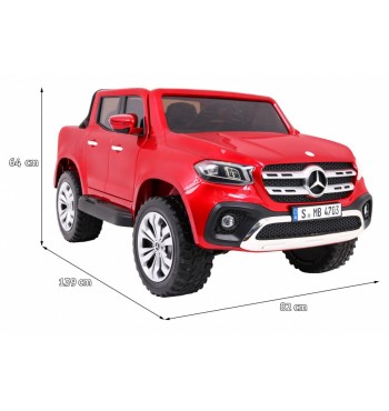 Pojazd Mercedes Benz X-Class MP4 Lakierowany Czerwony