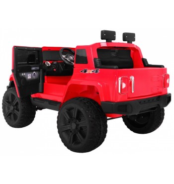 Pojazd Mighty Jeep 4x4 Czerwony