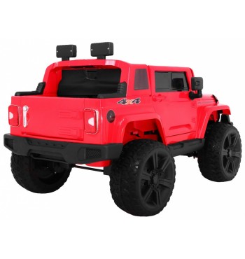 Pojazd Mighty Jeep 4x4 Czerwony