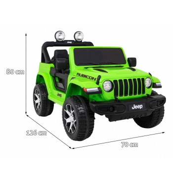 Pojazd Jeep Wrangler Rubicon Zielony