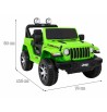 Pojazd Jeep Wrangler Rubicon Zielony