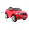 Pojazd BMW X6M Czerwony