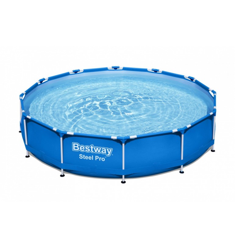 Basen Stelażowy 12FT 366 x 76 cm Steel Pro Pool BESTWAY