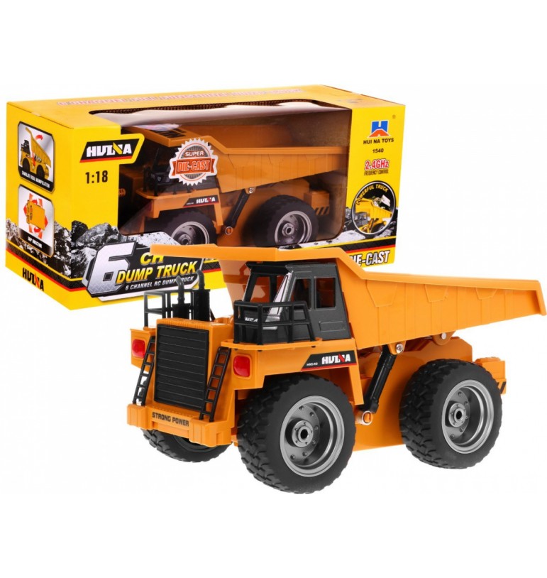 Autko R/C 2.4G Wywrotka Metalowa Kabina 1:18