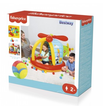 Kojec Helikopter Piłeczki Fisher-Price BESTWAY