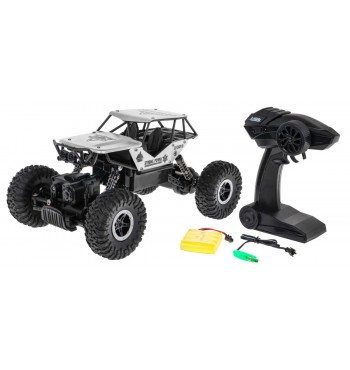 Crawler R/C MONSTER 1:18 Srebrny