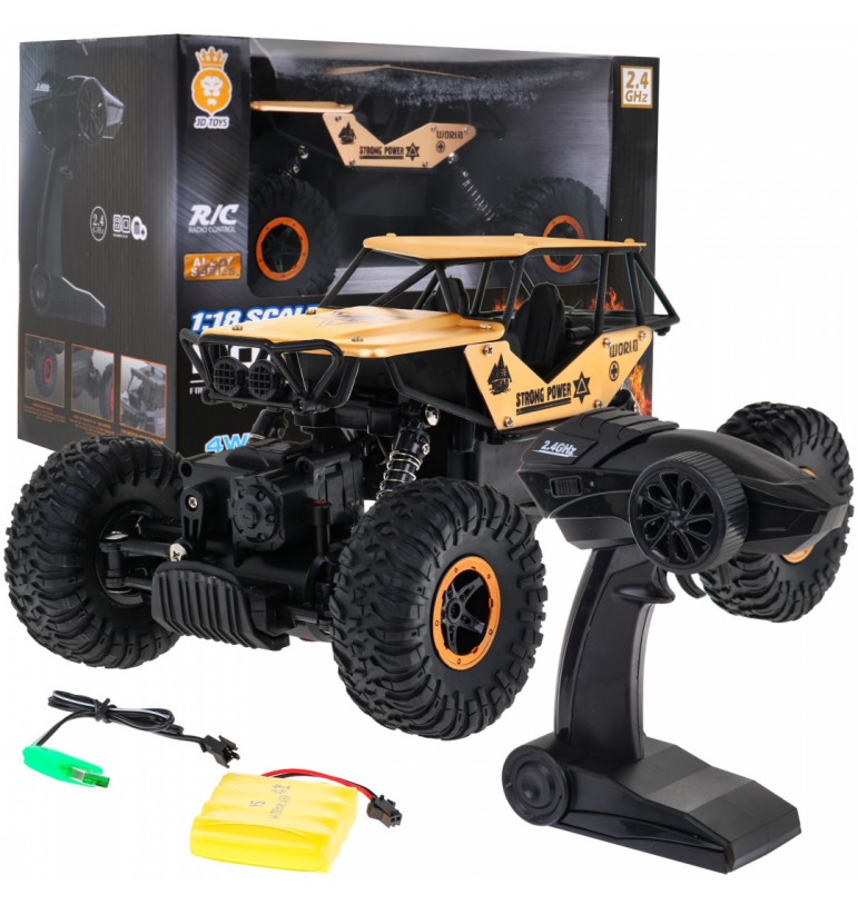 Crawler R/C MONSTER 1:18 Złoty