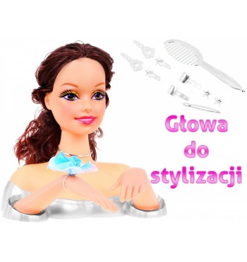 Fashion Głowa Do Stylizacji Brunetka