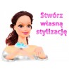 Fashion Głowa Do Stylizacji Brunetka