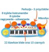 Keyboard Werble 3 Oktawy Niebieski