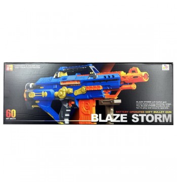 MEGA Karabin Blaze Storm Na Pociski Niebieski